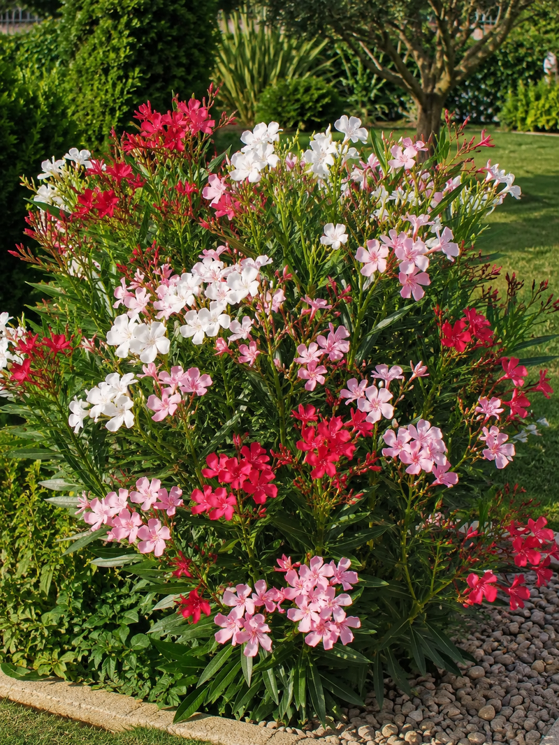 Laurier Rose 'Tricolor'