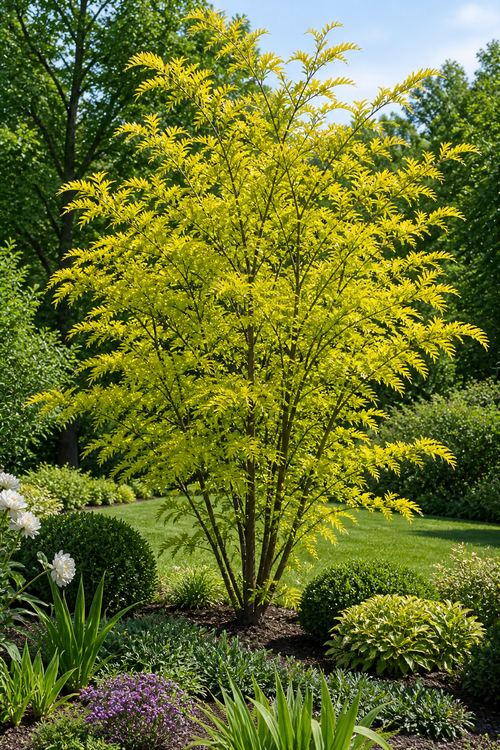 Févier d’Amérique doré (Gleditsia triacanthos Sunburst)