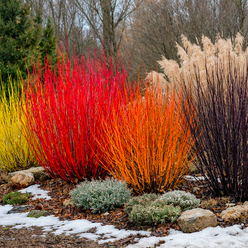 Cornouiller à bois décoratif (Cornus)