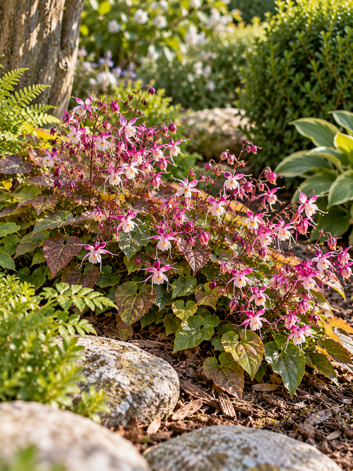 Fleur des elfes (Epimedium)