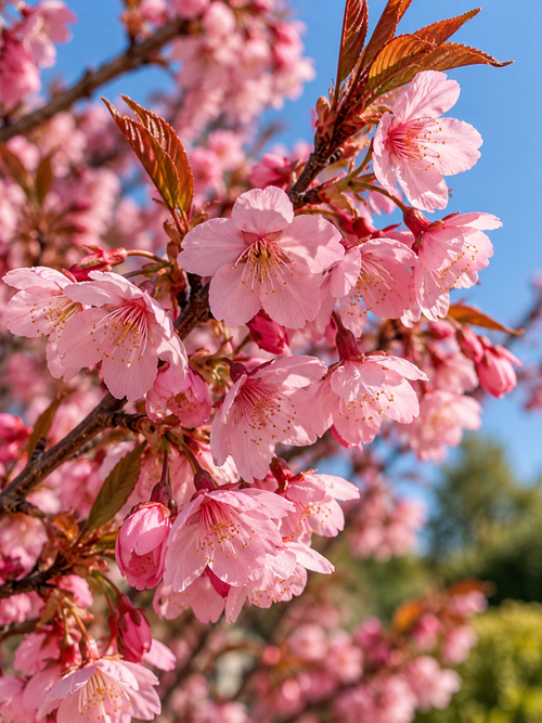 Cerisier à fleurs (Prunus Okame)