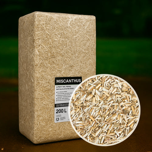 Paillage de Miscanthus - Sac de 140L