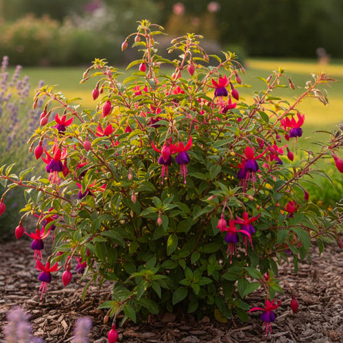 Fuchsia rustique (Fuchsia x Hybrida Mrs Popple)
