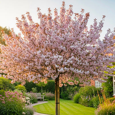 Cerisier Japonais à Fleurs en tige (Prunus Pissardii)