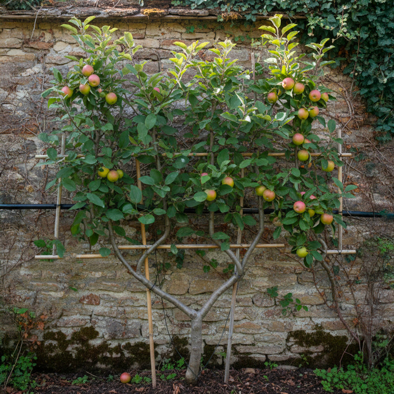 Palissade Pommier 'Reine des Reinettes'