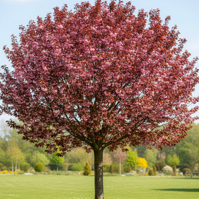 Cerisier du Japon Royal Burgundy (Prunus serrulata Royal Burgundy)