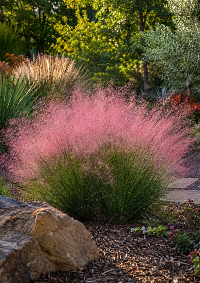 Graminée Vaporeuse Rose (Muhlenbergia capillaris)