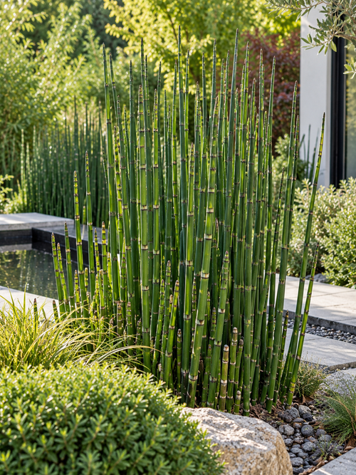 Prêle d'hiver (Equisetum hyemale)