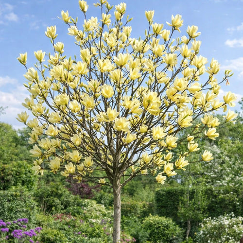 Magnolia Denudata Yellow River en tige