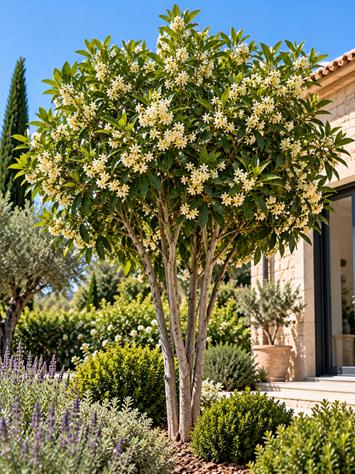 Osmanthe parfumé en cépée remontée (Osmanthus Fragrans)
