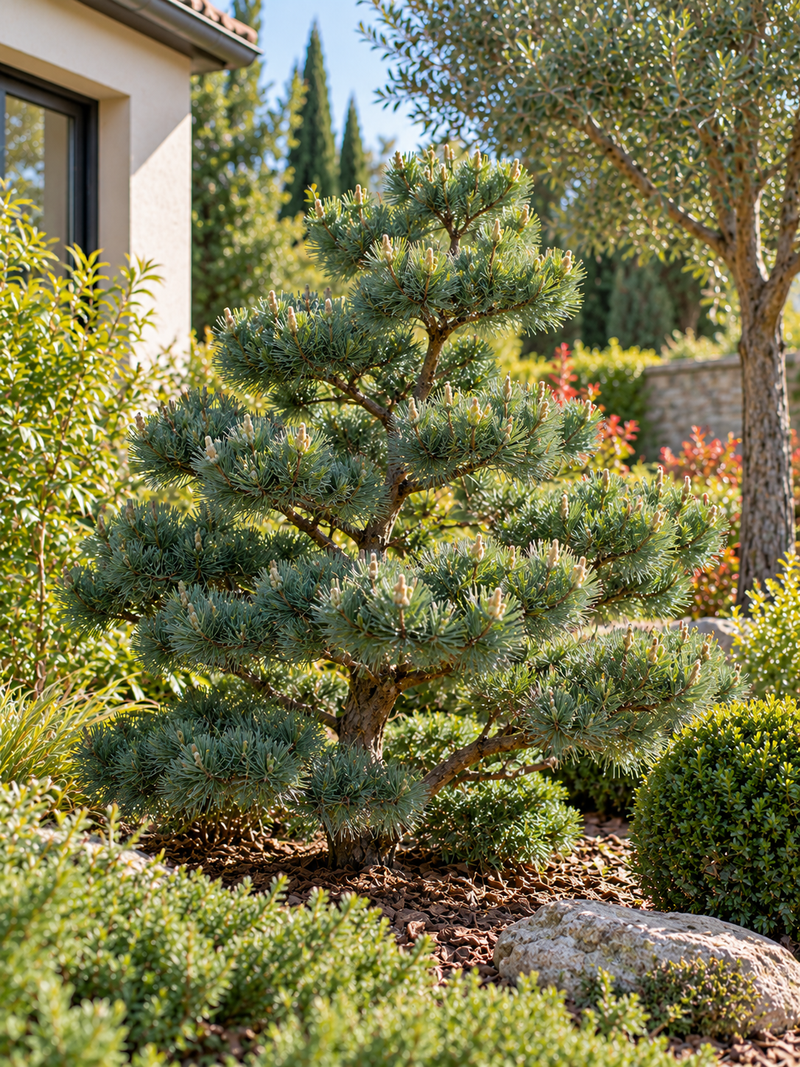 Pin blanc japonais (Pinus parviflora Negishi)