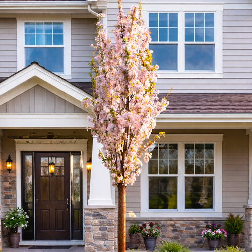 Cerisier à fleurs Amanogawa (Prunus serrulata Amanogawa)